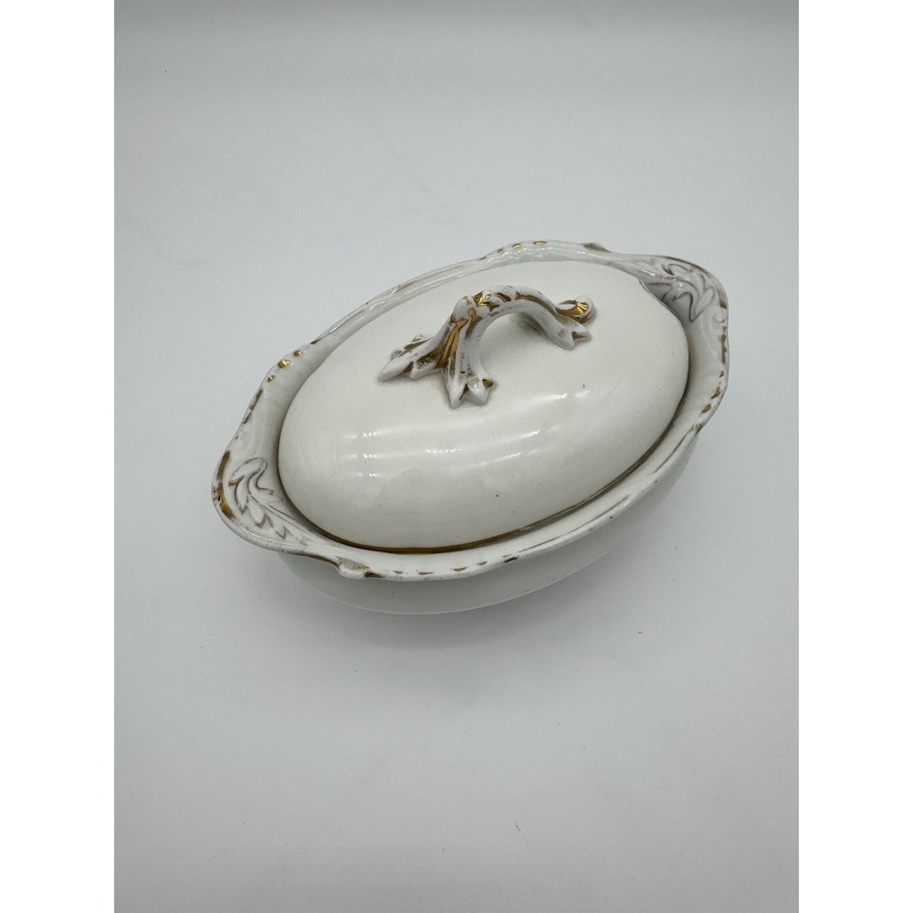 John Maddock & Sons Royal Vitreous England Oval Serving Bowl Hendrickson & Comp
